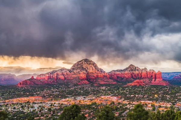 Sedona Arizona Estados Unidos Centro Montañas —  Fotos de Stock