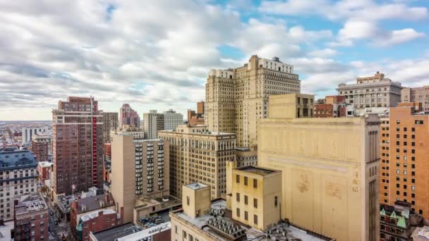 Centrum Stadsgezicht Van Philadelphia Pennsylvania Vsa — Stockvideo