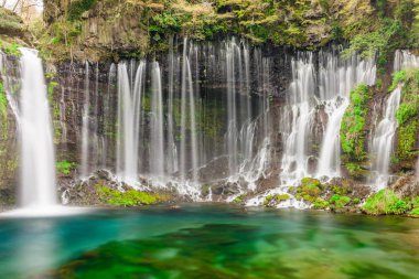 Shiraito Falls, Fujinomiya, Japan. clipart