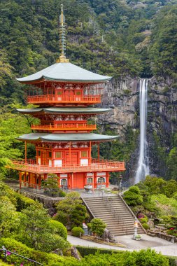 Nachi taisha tapınak nachi, wakayama, Japonya.