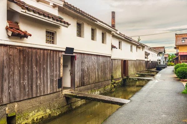 Kurayoshi Tottori Japan Eski Şehir Sokakları — Stok fotoğraf