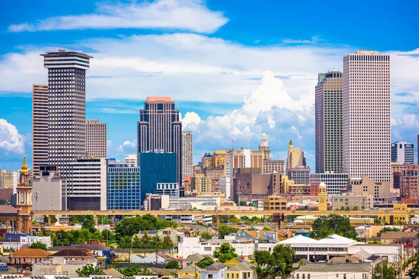 Nueva Orleans Luisiana Estados Unidos Skyline Centro — Foto de Stock