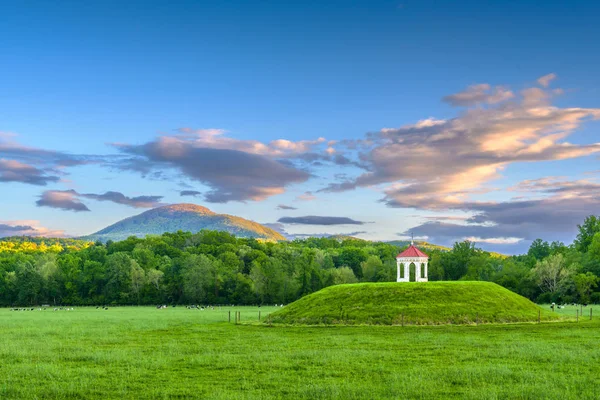 Sítio Arqueológico Nacoochee Mound Helen Geórgia Eua — Fotografia de Stock