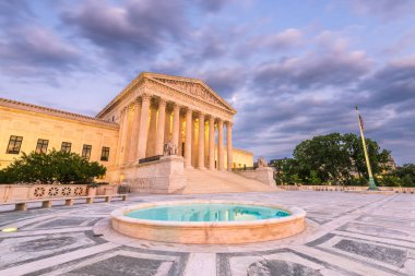 Amerika Birleşik Devletleri Yüksek Mahkemesi bina Washington, Dc, ABD. 