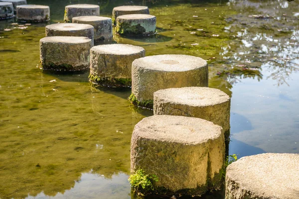 Trittsteine Heian Schrein Kyoto Japan — Stockfoto