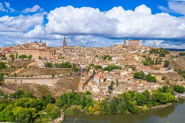 Toledo Spanien Gamla Stan Stadens Skyline Atr Dawn — Stockfoto