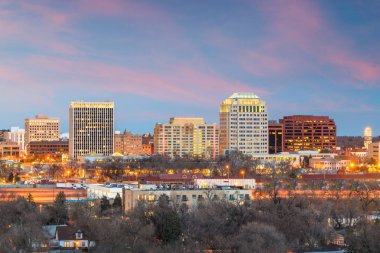 Colorado Springs, Colorado, ABD şehir şehir manzarası