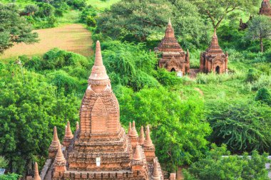 Archaeologi peyzaj Bagan, Myanmar antik tapınak kalıntıları