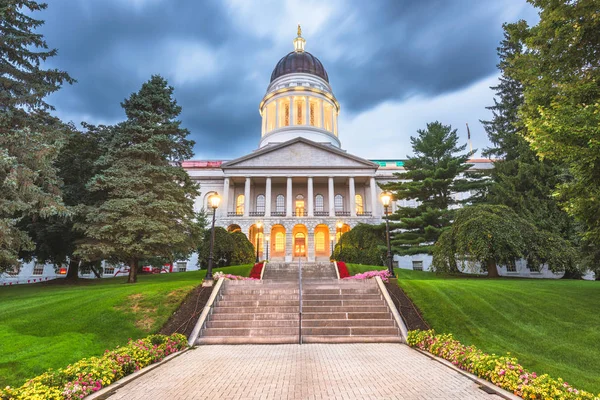 The Maine State House ad Augusta, Maine, USA — Foto Stock