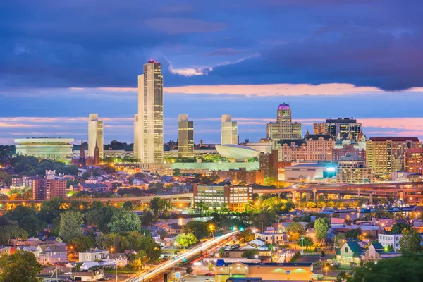 Albany, Nova Iorque, EUA Skyline — Fotografia de Stock