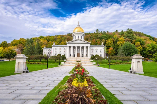 Vermont Eyalet Binası Montpelier, Vermont, ABD — Stok fotoğraf