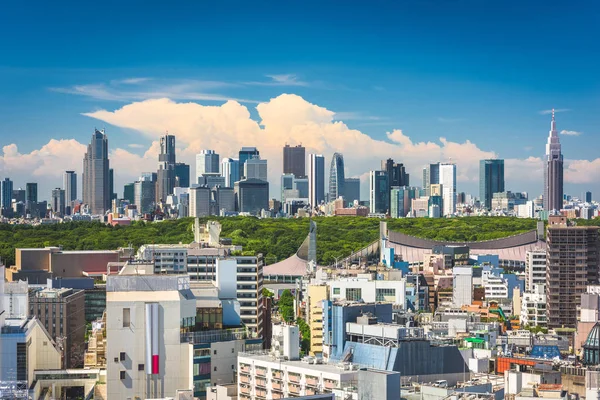 Tokio, ciudad de Japón skyline — Foto de Stock