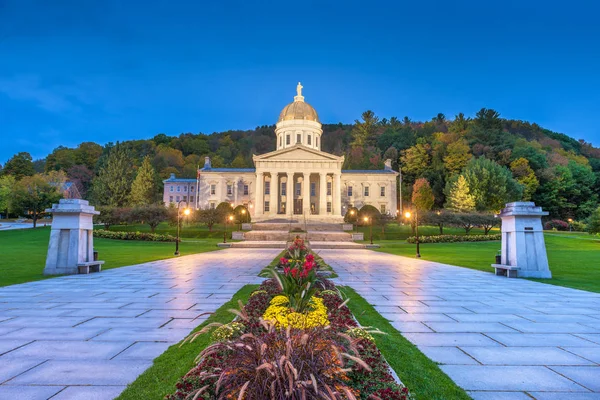 Das Vermont State House in Montpelier, Vermont, USA — Stockfoto