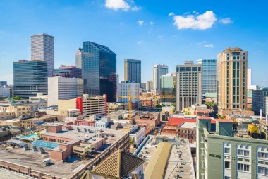New Orleans, Louisiana, ABD skyline 