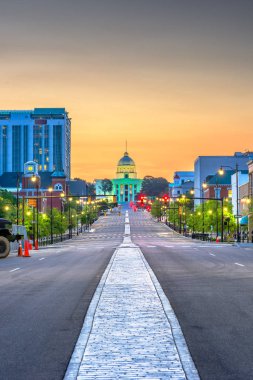 Montgomery, Alabama, ABD devlet Capitol ile