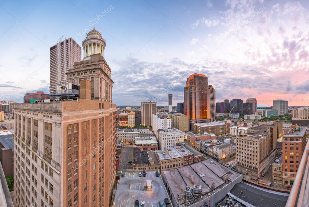 New Orleans, Louisiana, USA skyline 