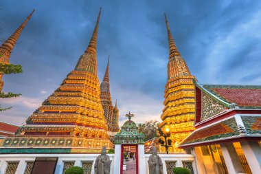 WAT pho Tapınağı Bangkok, Tayland. 