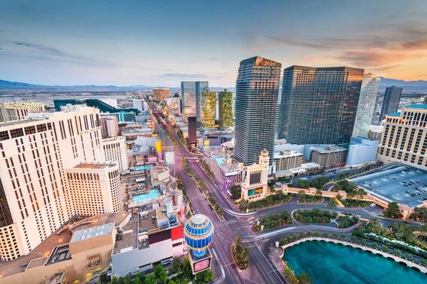 Las Vegas, Nevada, Amerika Birleşik Devletleri Ufuk Çizgisi — Stok fotoğraf
