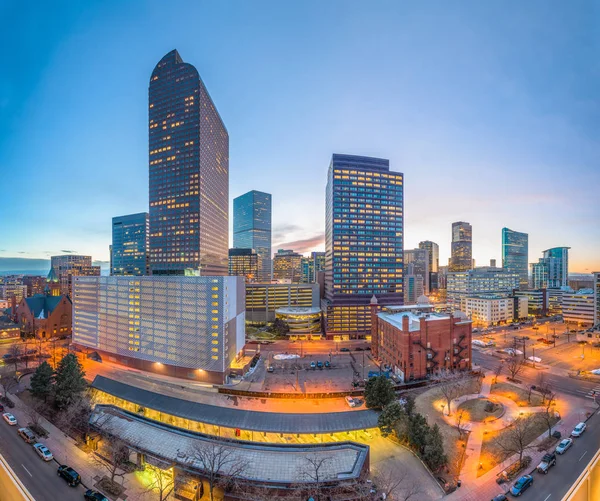 Denver, Colorado, Stati Uniti d'America city scape — Foto Stock