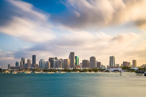 Skyline von Miami, Florida, Usa — Stockfoto