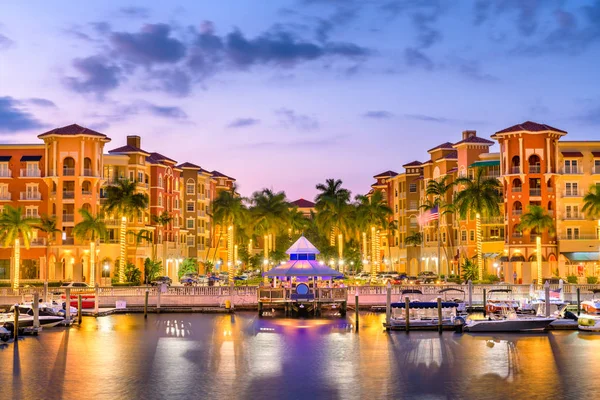 Naples, Florida, Estados Unidos Skylinee — Foto de Stock