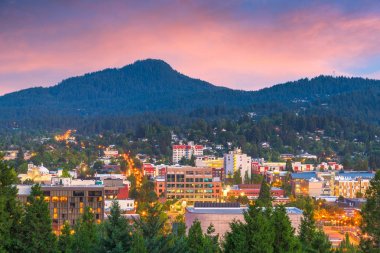 Eugene, Oregon, ABD silüeti