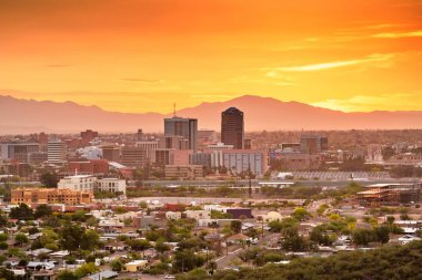 Tucson, Arizona, ABD Skyline
