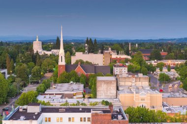 Salem, Oregon, ABD Şehir Merkezi 