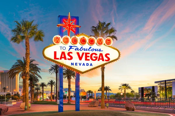 Las Vegas Welcome Sign — Stock Photo, Image