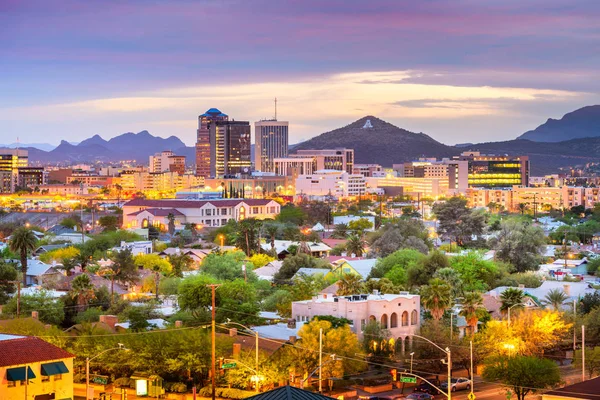 Tucson, Arizona, Usa Panorama — Stock fotografie