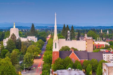 Salem, Oregon, ABD Şehir Merkezi 