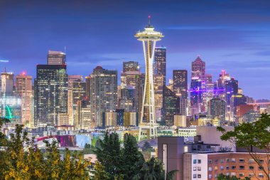 Seattle, Washington, ABD Şehir Merkezi