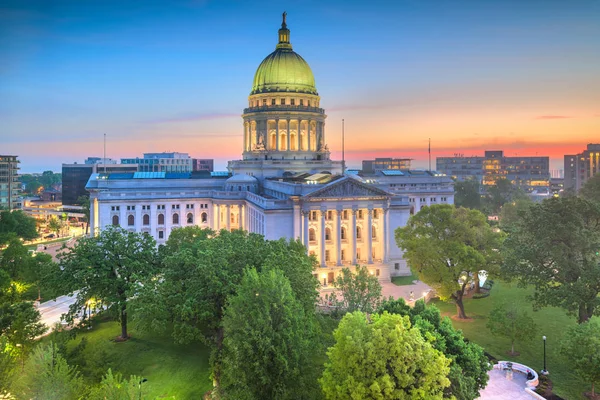 Madison, Wisconsin, de staat Capitol van de V.s. — Stockfoto