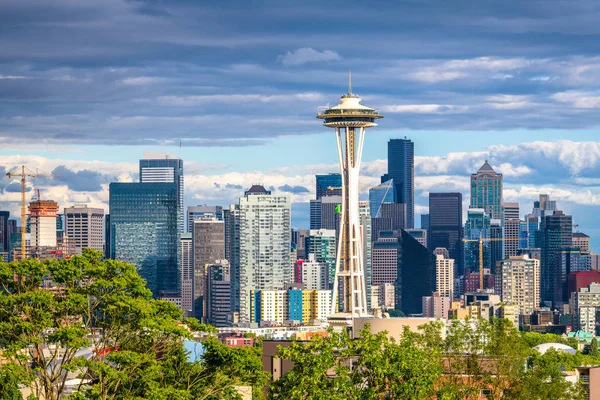 Seattle, Washington, de V.s. binnenstad — Stockfoto