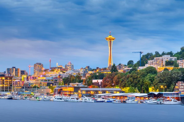 Seattle, Washington, Verenigde Staten skyline — Stockfoto
