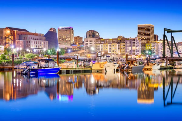 Tacoma, Washington, Verenigde Staten skyline van de stad — Stockfoto