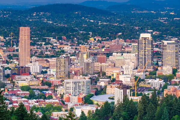 Portland, Oregon, ABD Şehir Merkezi — Stok fotoğraf