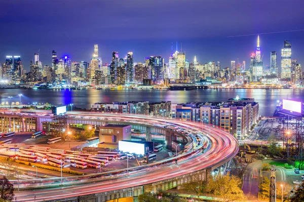 New York, New York, Stati Uniti paesaggio urbano — Foto Stock