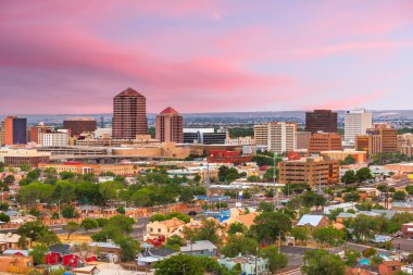 Albuquerque, New Mexico, Amerika Birleşik Devletleri Şehir Manzarası