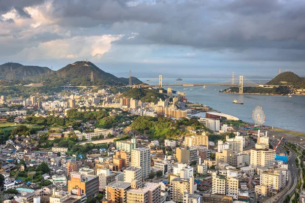 Shimonoseki, Japonya manzarası — Stok fotoğraf