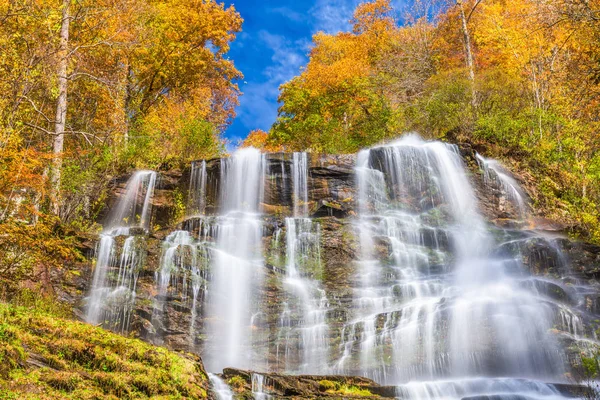 Amicalola fällt, georgien, usa — Stockfoto