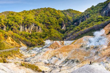 Hell Valley, Hokkaido, Japonya