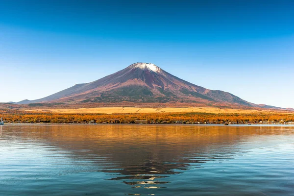 MT. Fuji, Ιαπωνία στη λίμνη Γιαμανάκα — Φωτογραφία Αρχείου