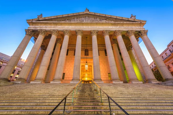 New York Supreme Court New York City Usa — Stock Photo, Image