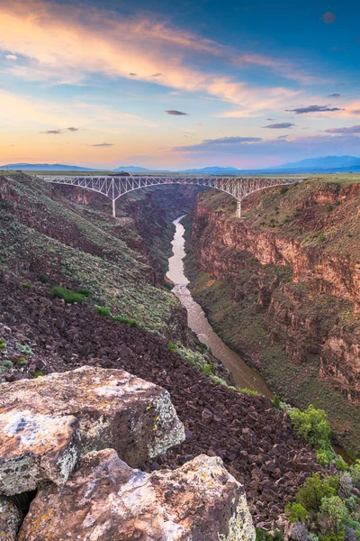 Ponte delle Gole di Rio Grande — Foto Stock