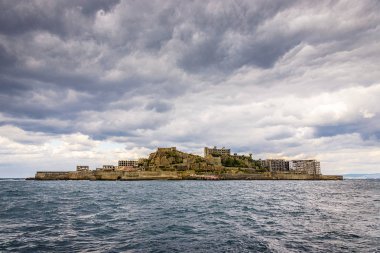 Gunkanjima Island, Nagasaki, Japonya