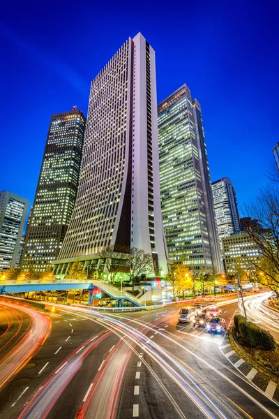 Nishi-Shinjuku, Tóquio, Japão — Fotografia de Stock