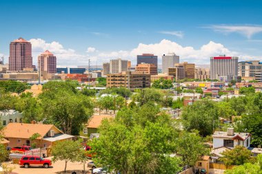 Albuquerque, New Mexico, Amerika Birleşik Devletleri Şehir Manzarası