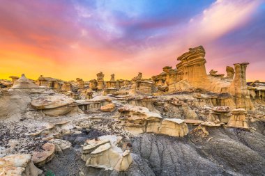 Bisti/De-Na-Zin Wilderness, New Mexico, Amerika Birleşik Devletleri