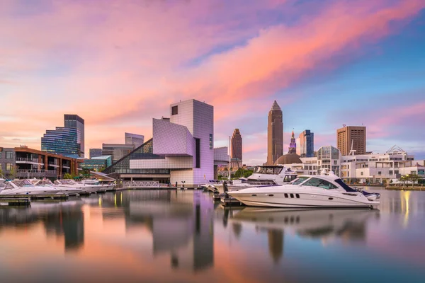 Horizonte de Cleveland, Ohio, Usa —  Fotos de Stock